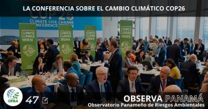Lee más sobre el artículo LA CONFERENCIA SOBRE EL CAMBIO CLIMÁTICO COP26