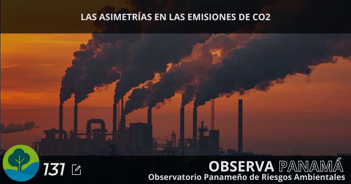 En este momento estás viendo LAS ASIMETRÍAS EN LAS EMISIONES DE CO2: