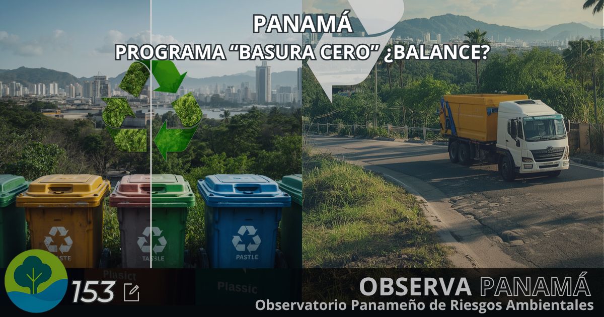 En este momento estás viendo PANAMÁ. PROGRAMA “BASURA CERO” ¿BALANCE?